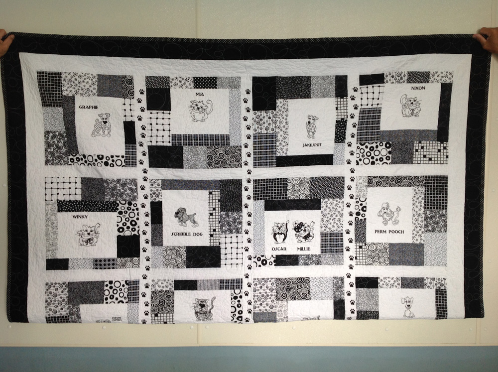 Classy Kitties and Pooches Quilt